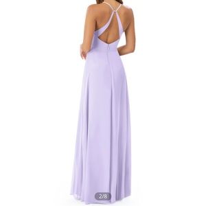 Azazie dress- Davis in lilac